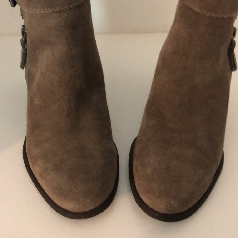 GUESS Floora Suede Ankle Boots - Picture 9 of 10